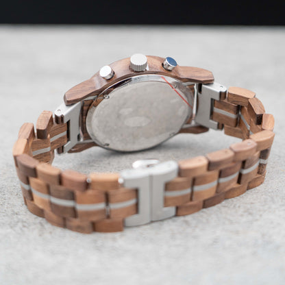 Banyoles Chronograph Holzuhr