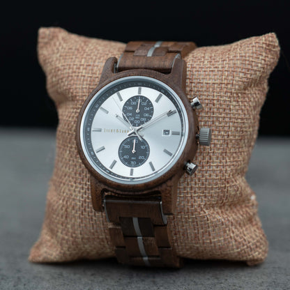 Besalu Chronograph Holzuhr