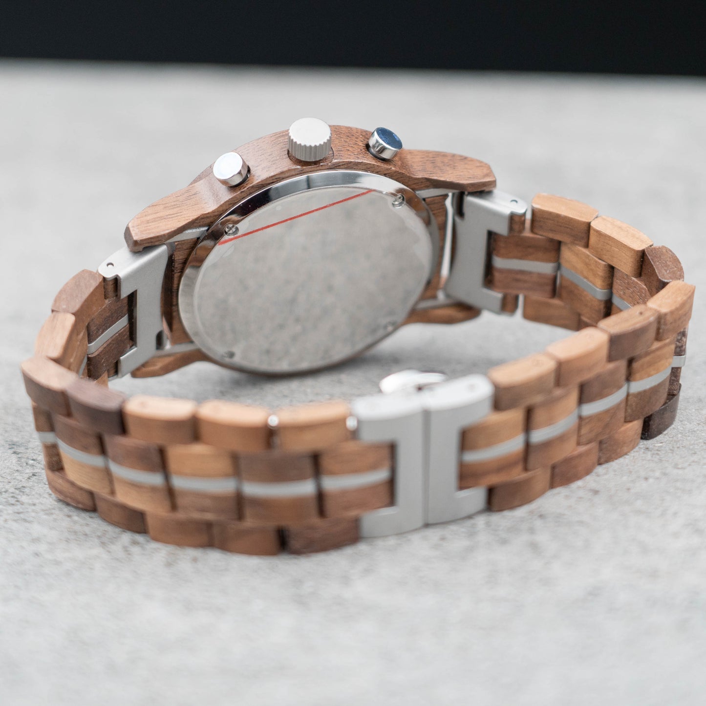 Besalu Chronograph Holzuhr