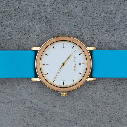 Tegernsee Holzuhr