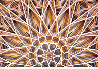 Sunrise – Mandala Wandbild
