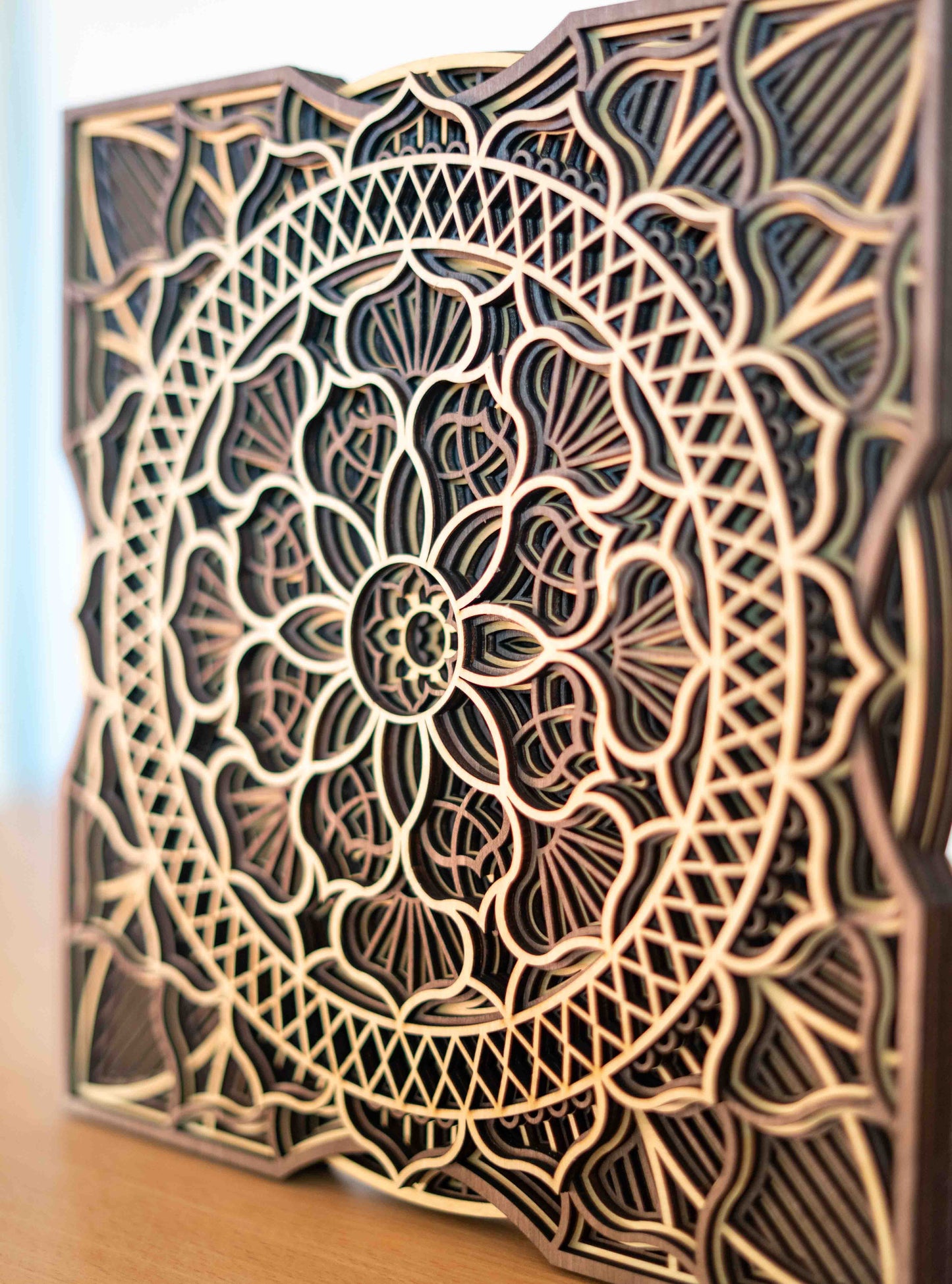 Floral Balance – Mandala Wandbild