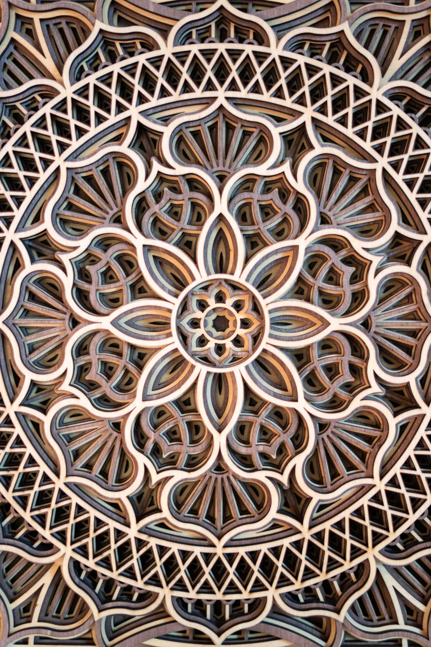 Floral Balance – Mandala Wandbild